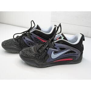 Men’s Size 7.5 Nike KD 15 Maryland Roots Black Crimson Shoes DC1975-004